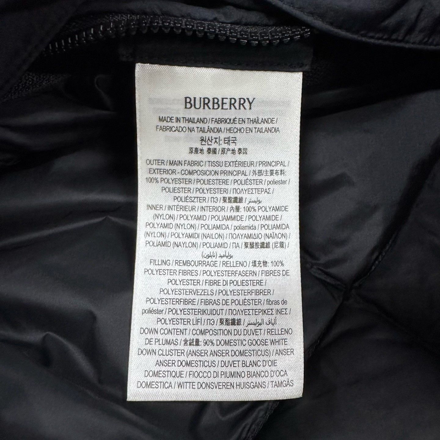 Burberry Burberry Black Quilted Down Vest M Size US M / EU 48-50 / 2 - 6 Thumbnail