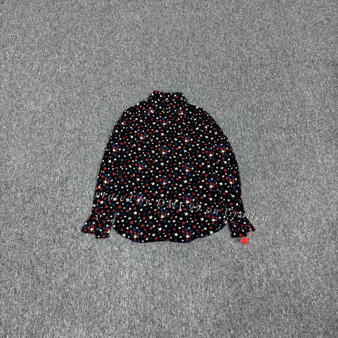 Saint Laurent Paris Saint Laurent SLP Colorful Star Print Shirt Size XS / US 0-2 / IT 36-38 - 2 Thumbnail