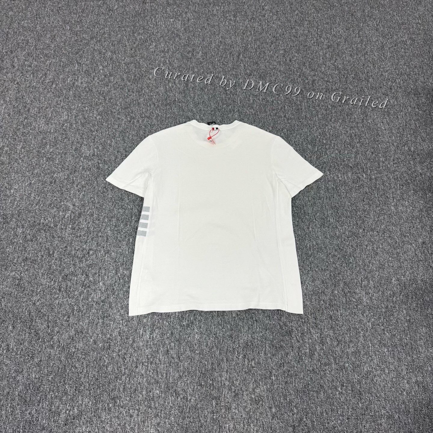 Thom Browne Thom Browne Four Bar Short Sleeve T-Shirt Size US L / EU 52-54 / 3 - 2 Thumbnail