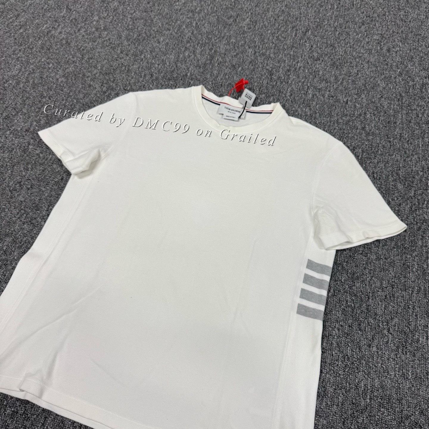 Thom Browne Thom Browne Four Bar Short Sleeve T-Shirt Size US L / EU 52-54 / 3 - 3 Thumbnail