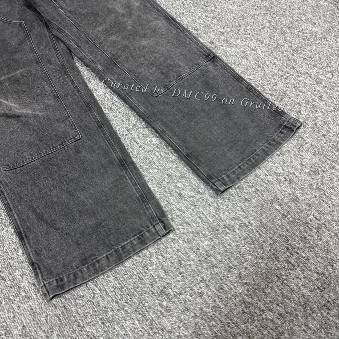 Dior Dior 26SS Embroidered Logo Washed Cargo Pants Size US 35 - 3 Thumbnail