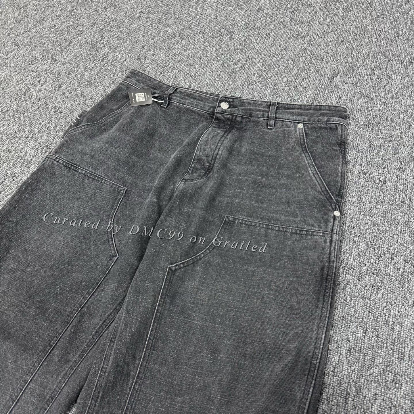 Dior Dior 26SS Embroidered Logo Washed Cargo Pants Size US 35 - 4 Thumbnail