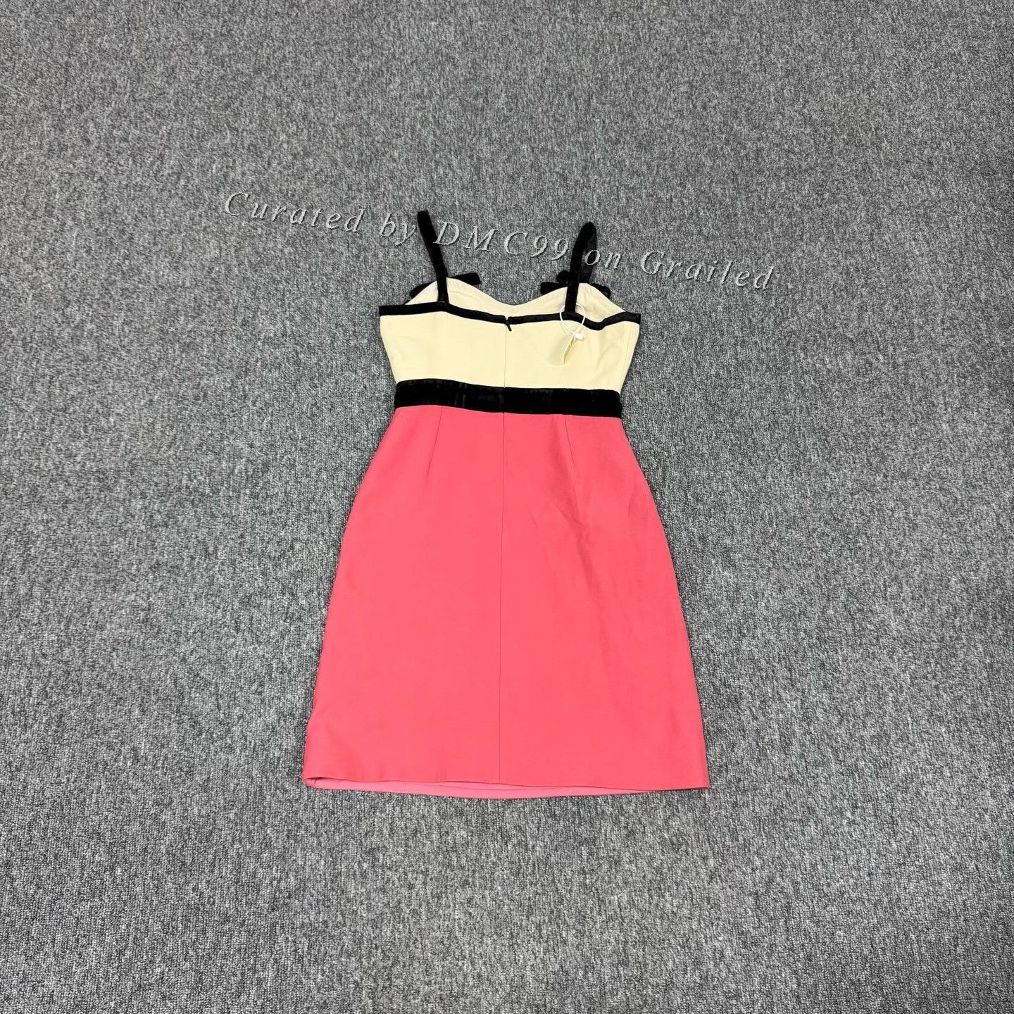 Gucci Gucci Pink Embroidered Slogan Slip Dress Size M / US 6-8 / IT 42-44 - 2 Thumbnail