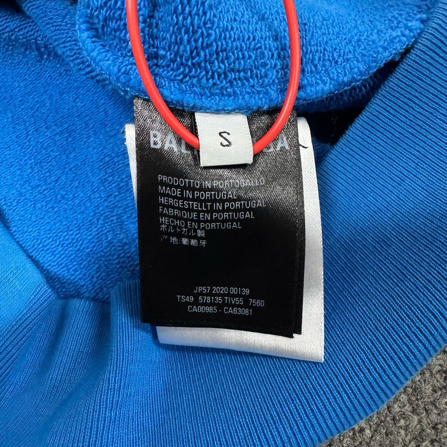 Balenciaga Balenciaga Logo Print Hoodie Size S Size US S / EU 44-46 / 1 - 7 Thumbnail