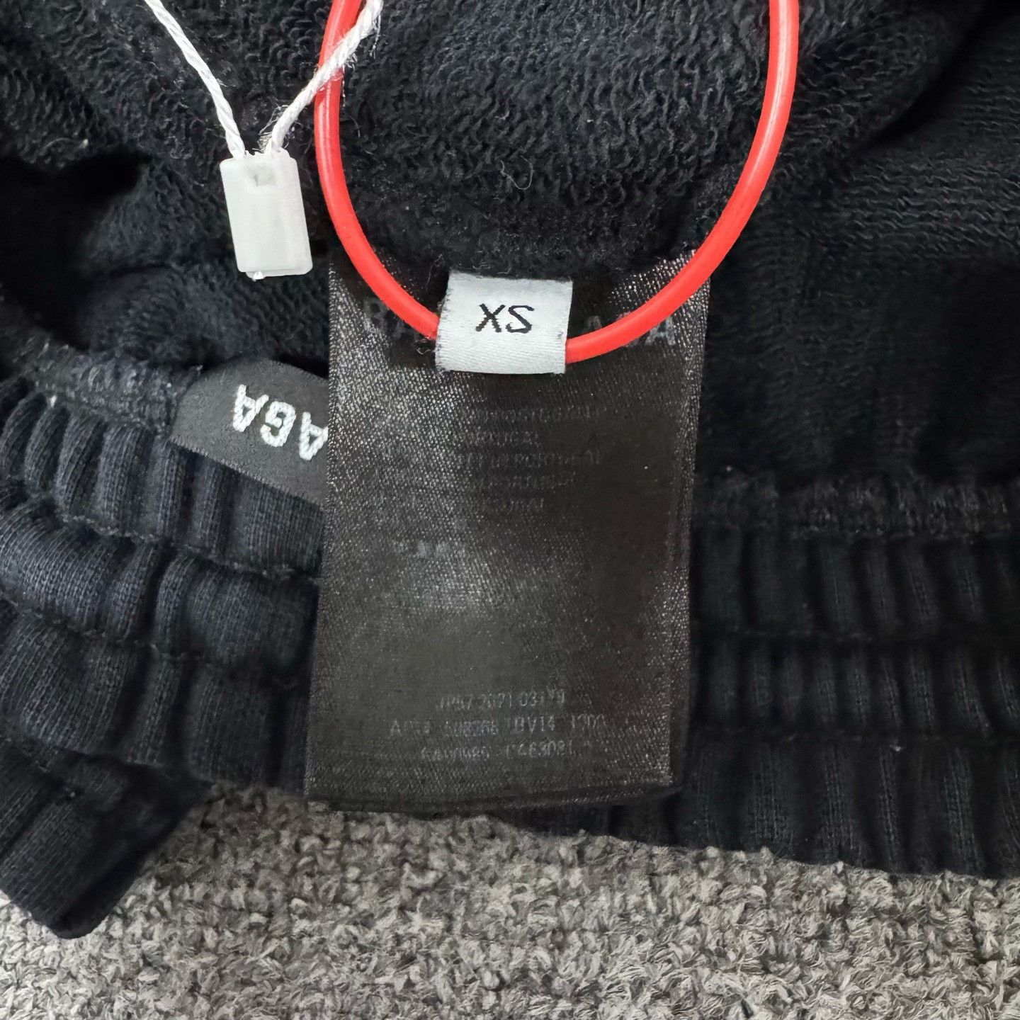 Balenciaga Balenciaga Black Coke Embroidery Jogger Pants XS Size US 26 / EU 42 - 7 Thumbnail