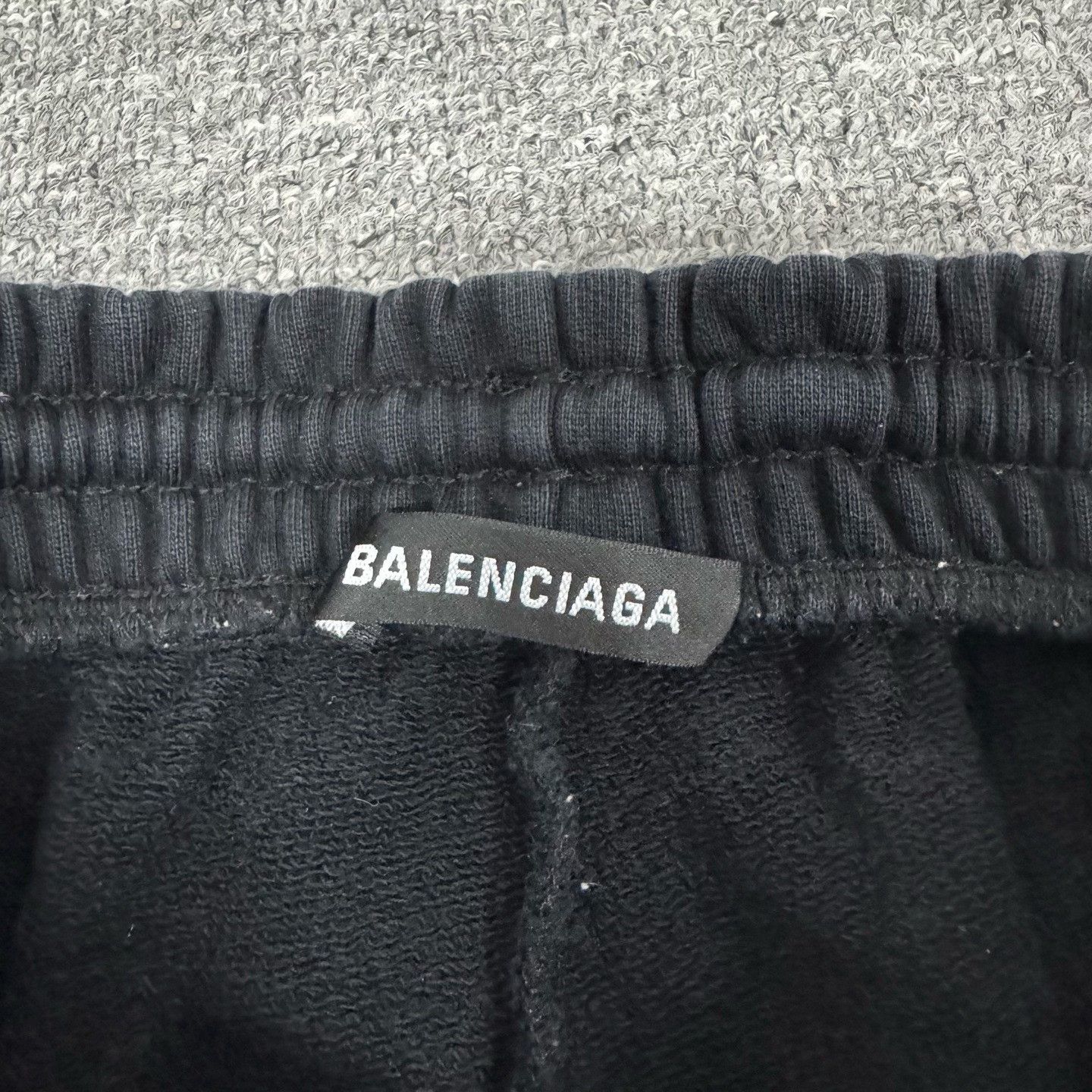 Balenciaga Balenciaga Black Coke Embroidery Jogger Pants XS Size US 26 / EU 42 - 6 Thumbnail