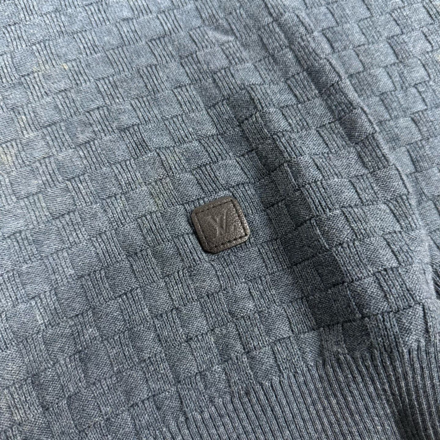Louis Vuitton Louis Vuitton Checkered Crewneck Wool Sweater M Size US M / EU 48-50 / 2 - 5 Thumbnail