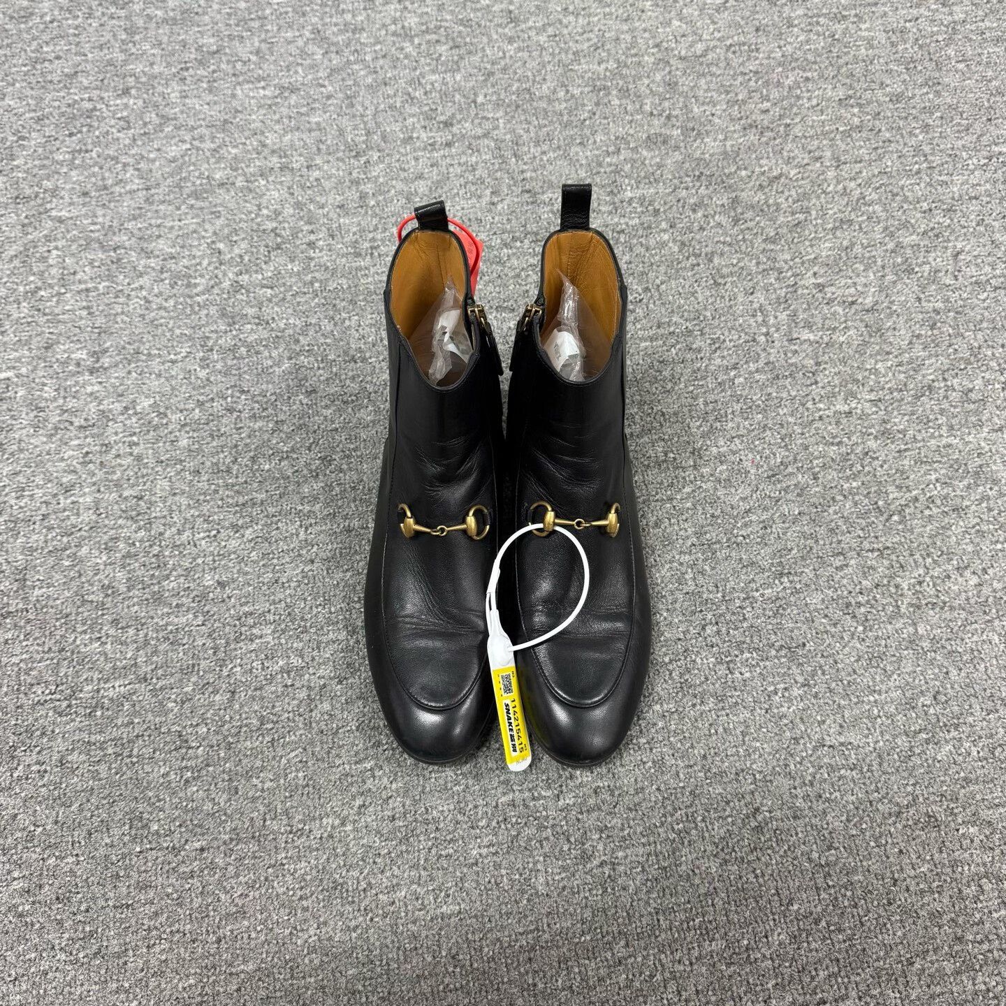 Gucci Gucci Horsebit Black Leather Ankle Boots 35.5 Size US 4.5 / IT 34.5 - 3 Thumbnail