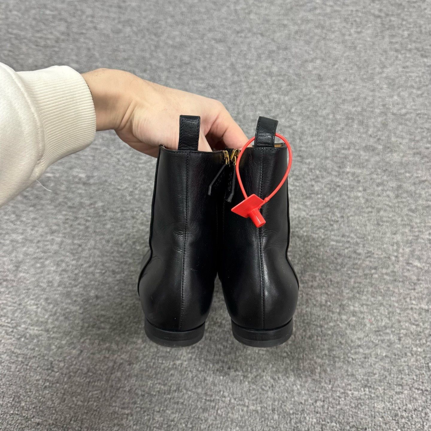 Gucci Gucci Horsebit Black Leather Ankle Boots 35.5 Size US 4.5 / IT 34.5 - 4 Thumbnail