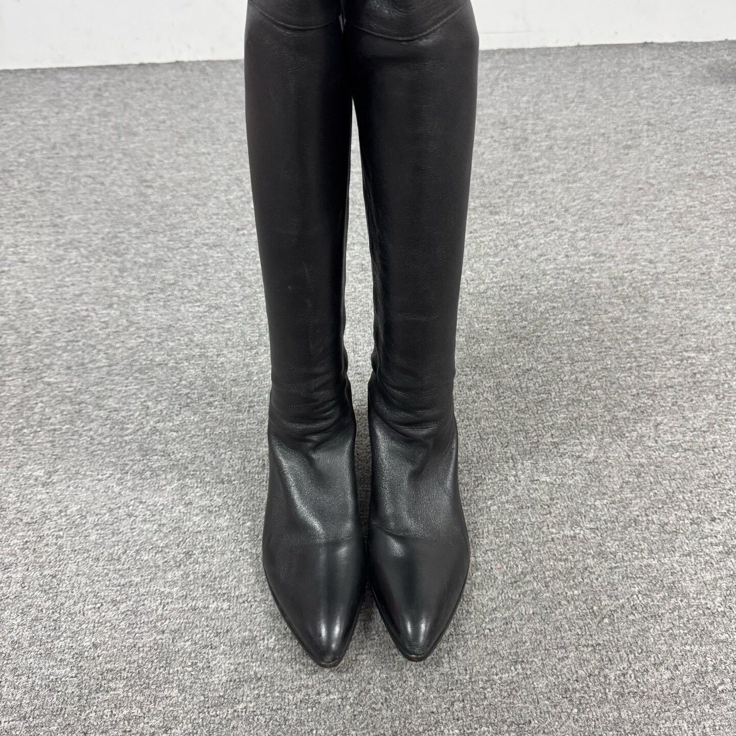 Prada Prada Pointed Toe Knee-High Boots Size US 6.5 / IT 36.5 - 2 Thumbnail