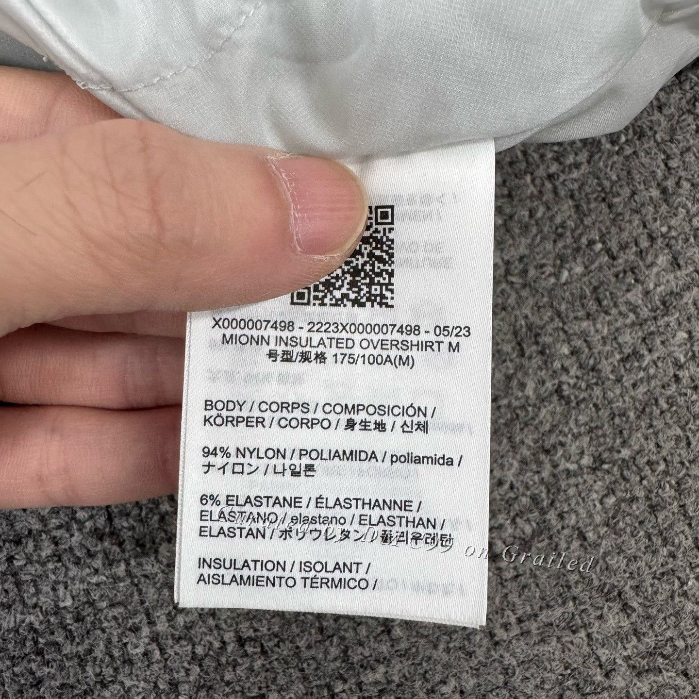 Arc'teryx Arcteryx Mionn Collared Cotton Jacket Size US M / EU 48-50 / 2 - 6 Thumbnail