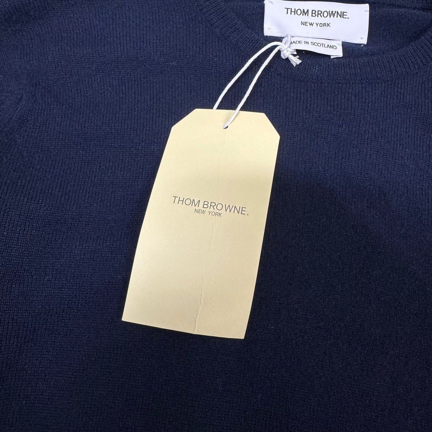 Thom Browne Thom Browne Classic Four-Bar Wool Knit Size US XS / EU 42 / 0 - 5 Thumbnail
