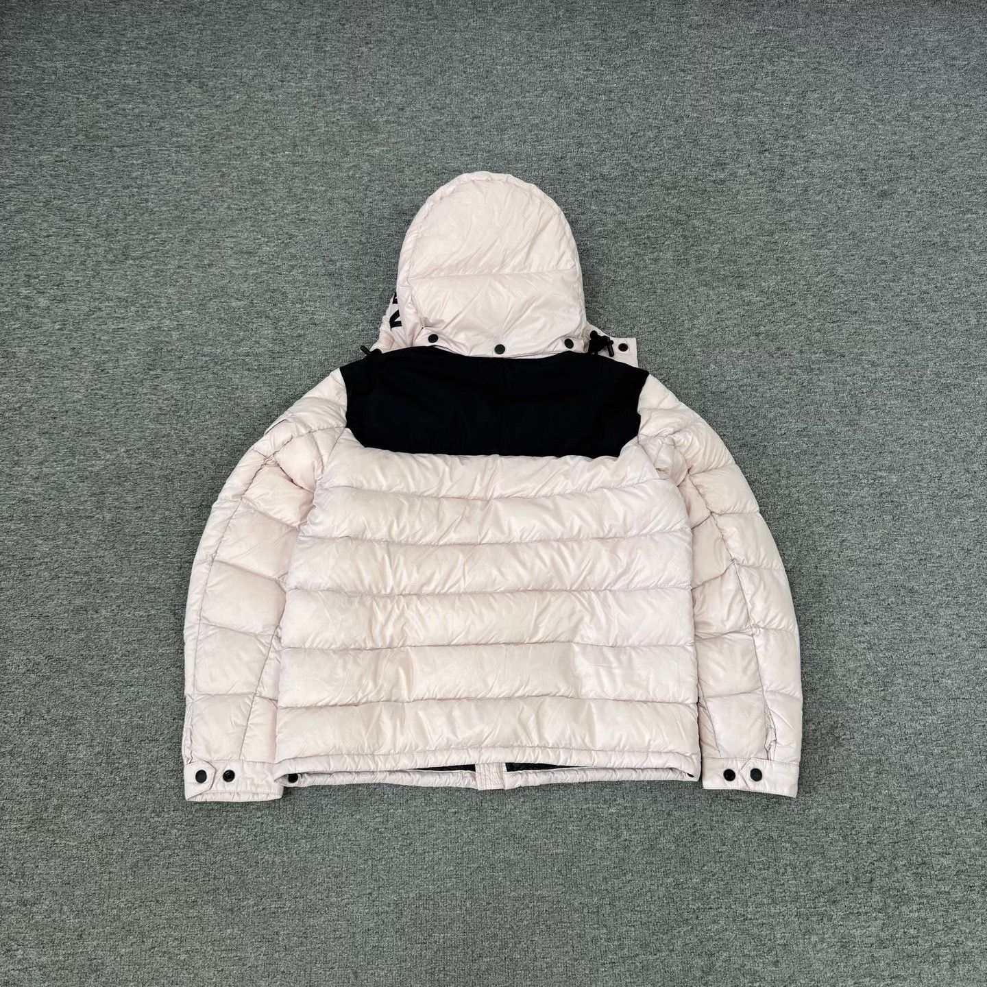 Moncler Moncler x Born to Protect Pink Colorblock Down Jacket Size S / US 4 / IT 40 - 2 Thumbnail