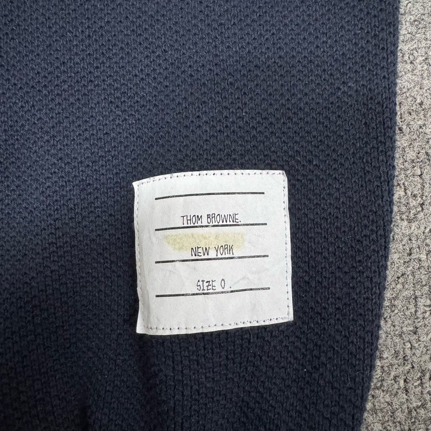 Thom Browne Thom Browne TB 4-Stripe Waffle Sweatpants Size US 26 / EU 42 - 5 Thumbnail