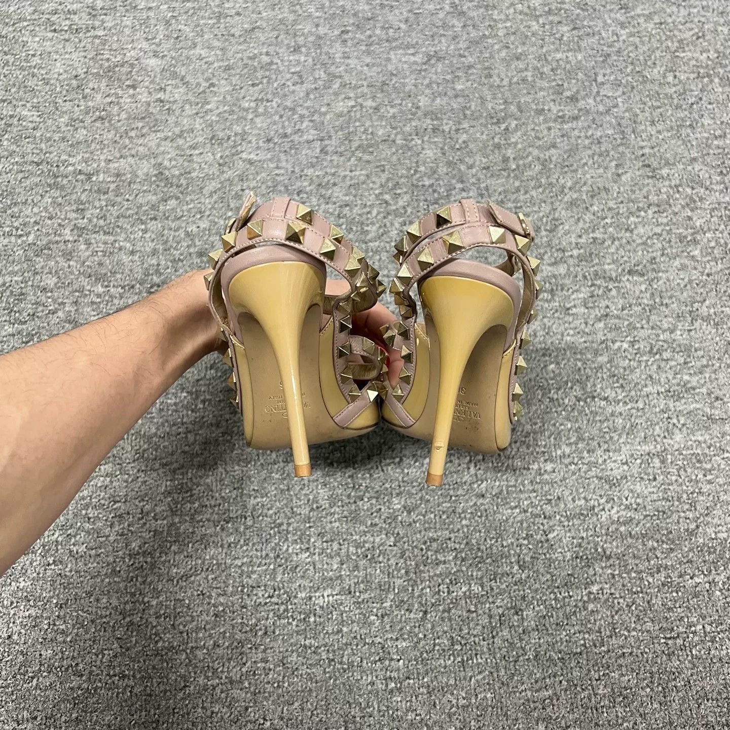 Valentino Valentino Studded High Heels Size US 5 / IT 35 - 3 Thumbnail