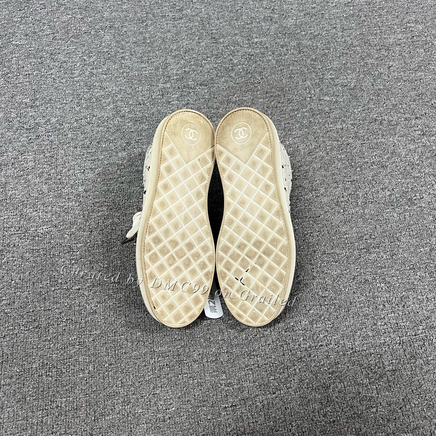 Chanel Chanel Woven Pearl High-Top Shoes Size US 5.5 / IT 35.5 - 5 Thumbnail