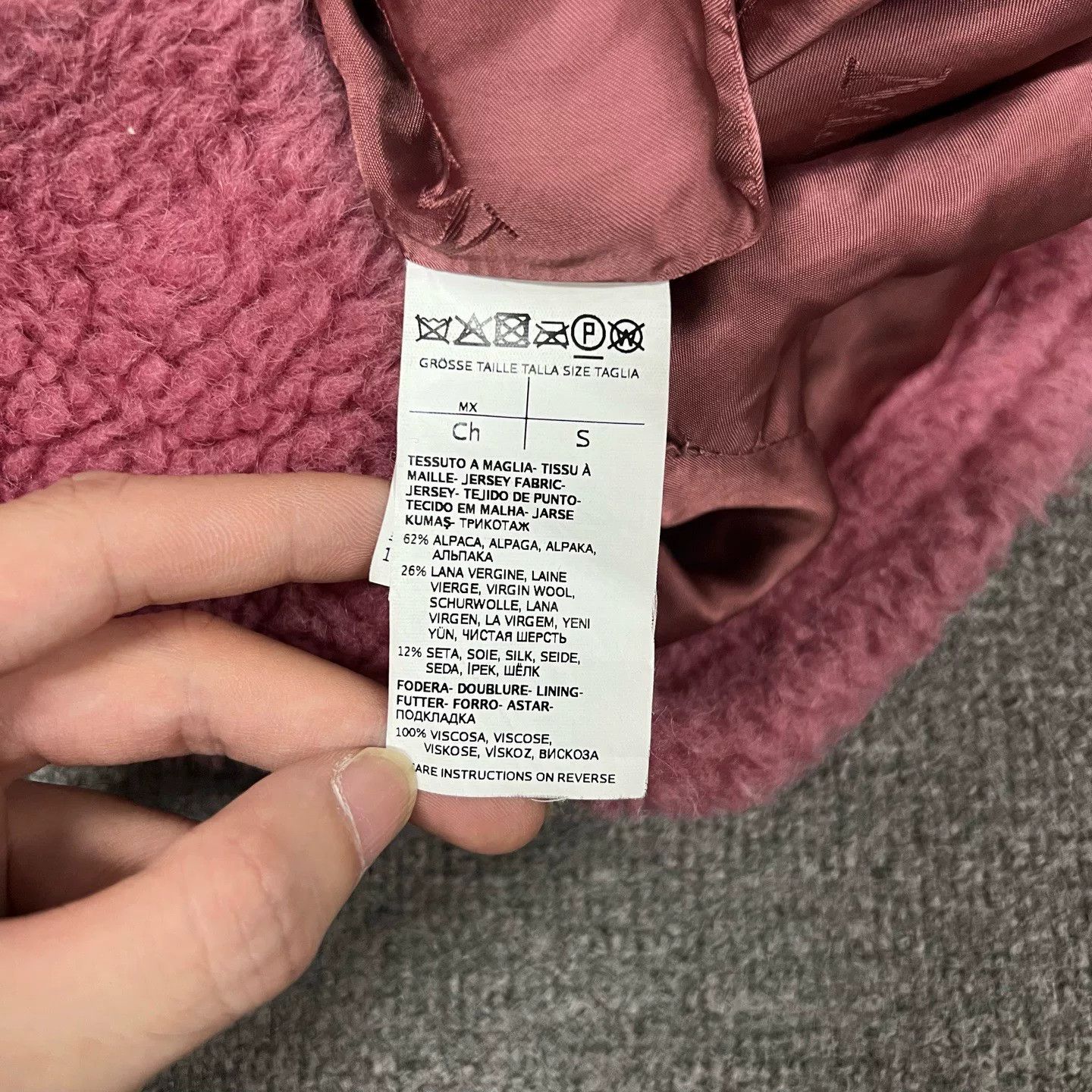 Max Mara Maxmara Raspberry Pink Teddy Coat S Size S / US 4 / IT 40 - 6 Thumbnail