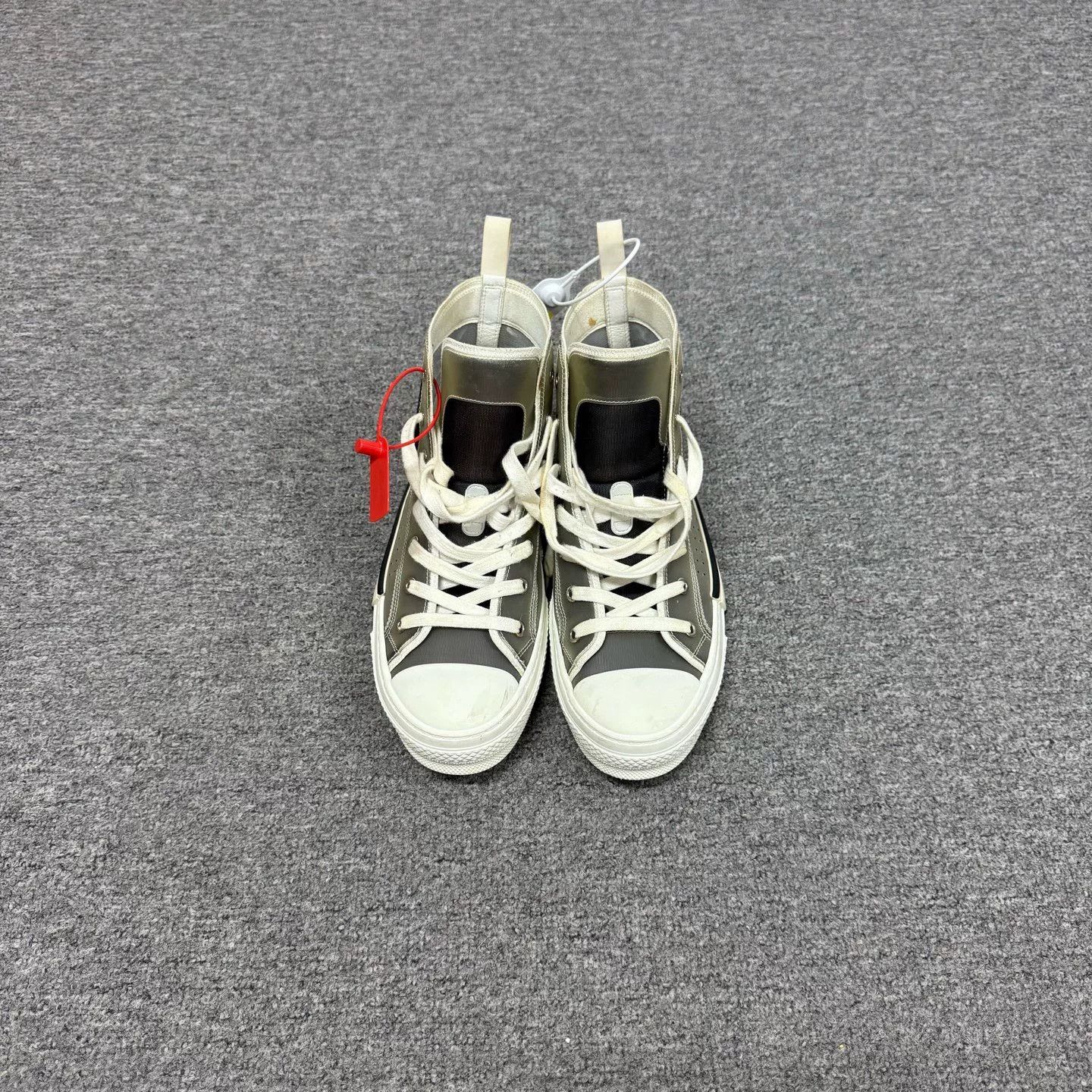 Dior Dior B23 Slogan Logo High-Top Sneakers Size US 9 / EU 42 - 2 Thumbnail
