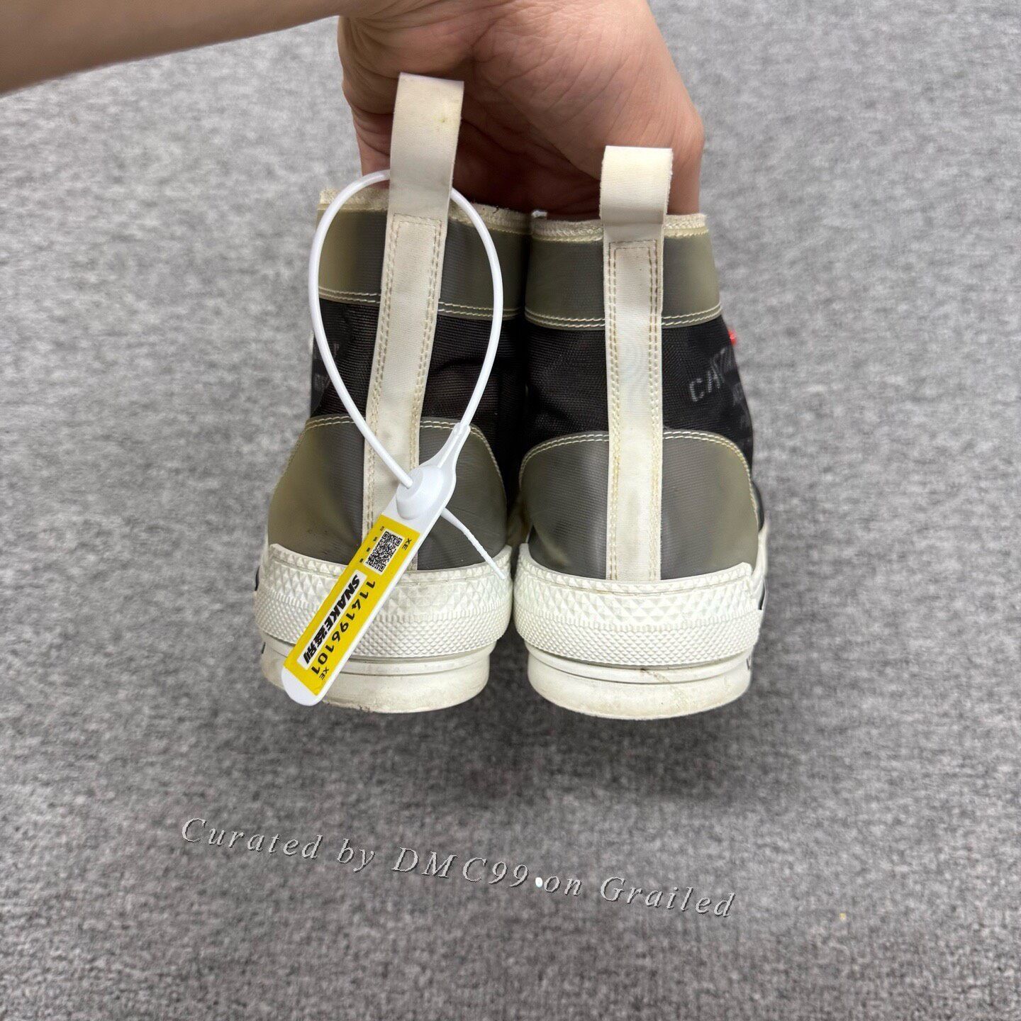 Dior Dior B23 Slogan Logo High-Top Sneakers Size US 9 / EU 42 - 5 Thumbnail