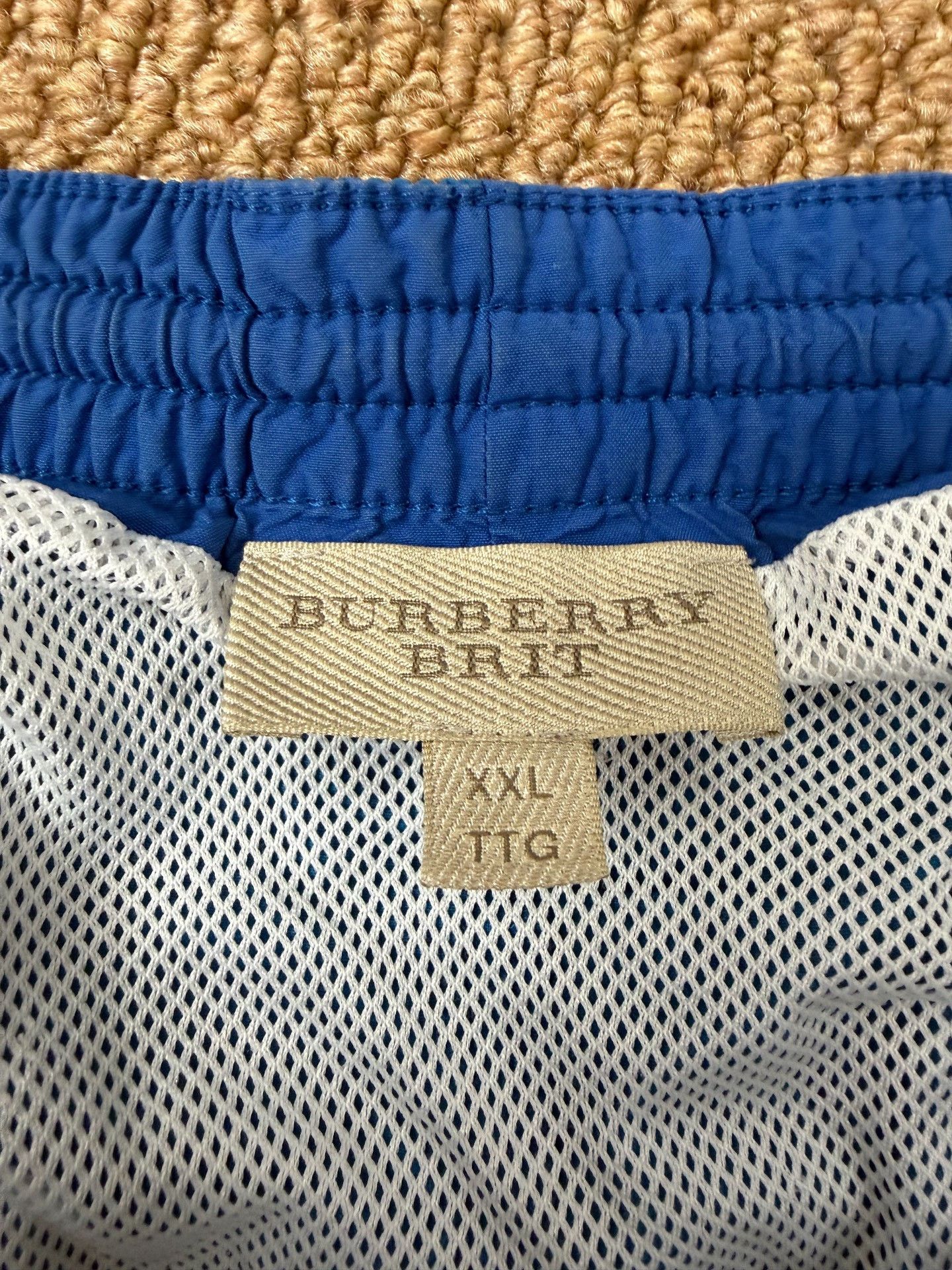 Burberry Burberry Blue Logo Shorts XXL Size US 40 / EU 56 - 4 Thumbnail