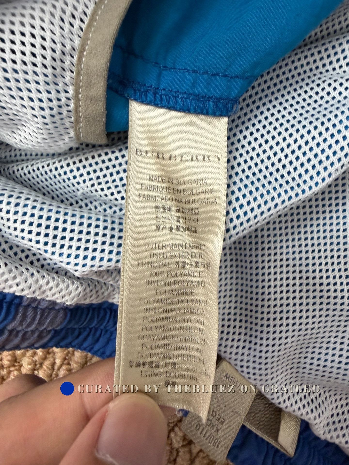 Burberry Burberry Blue Logo Shorts XXL Size US 40 / EU 56 - 5 Thumbnail