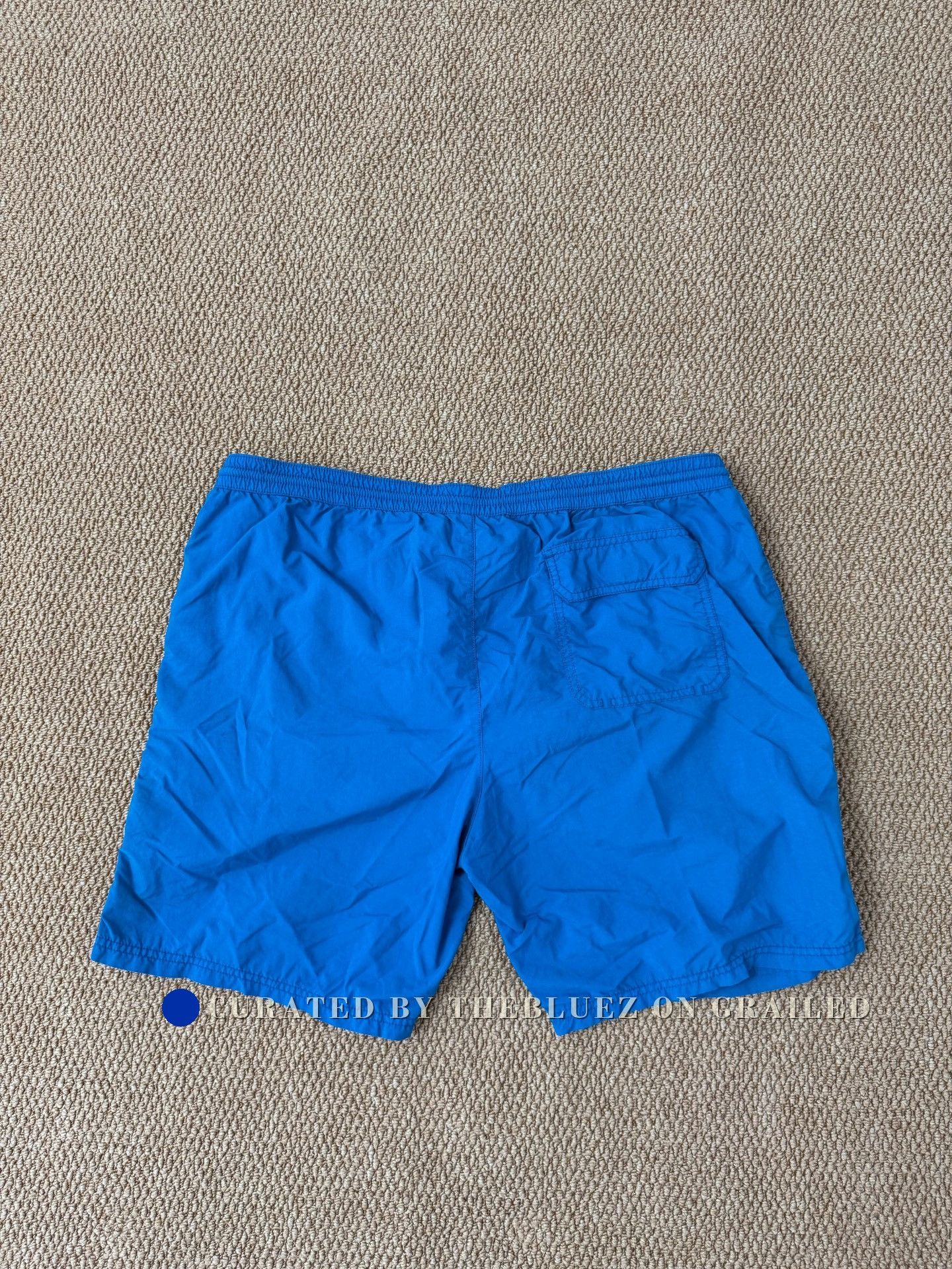 Burberry Burberry Blue Logo Shorts XXL Size US 40 / EU 56 - 2 Thumbnail