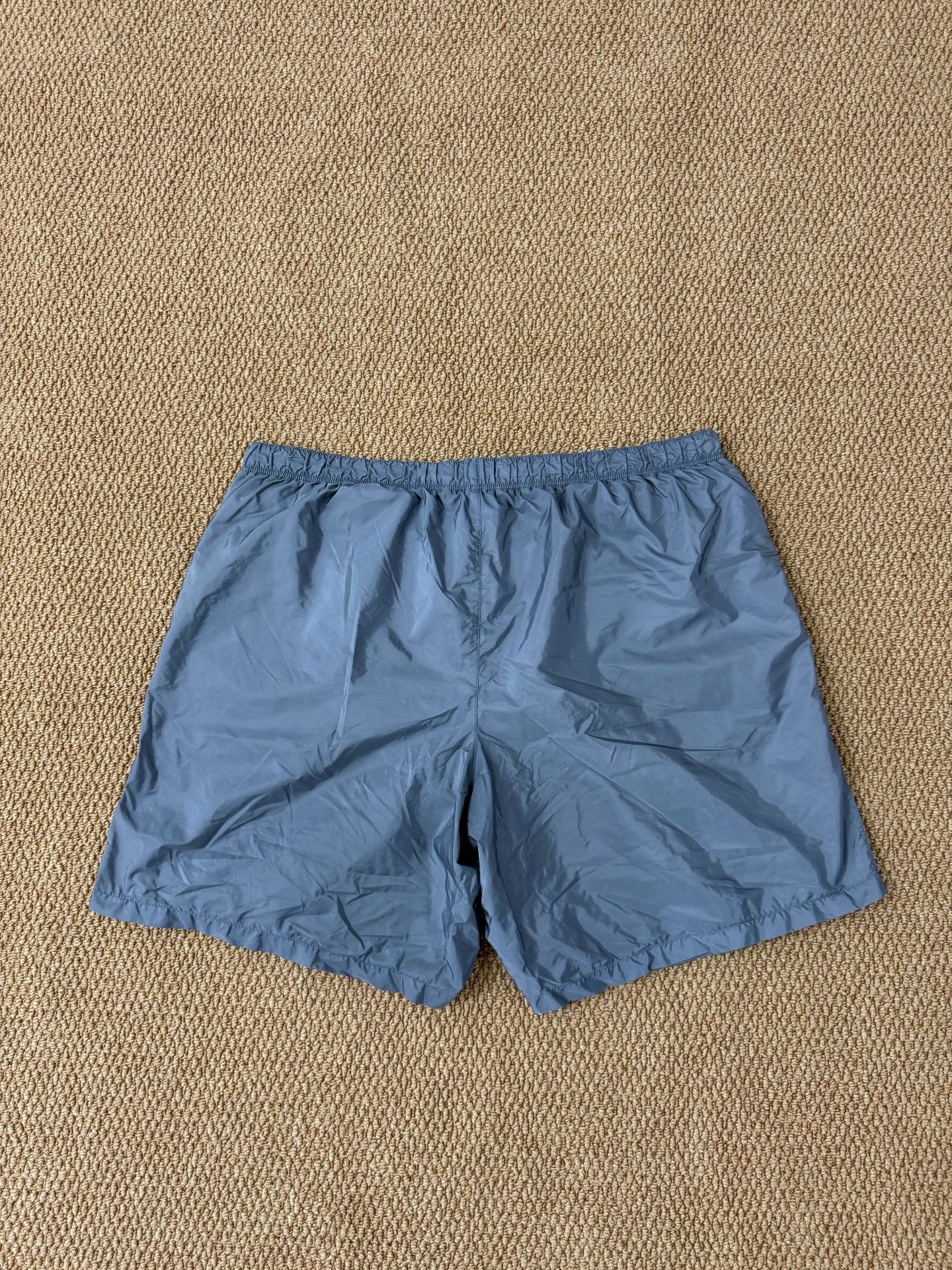 Prada Prada Gray Logo Nylon Shorts Size US 40 / EU 56 - 2 Thumbnail