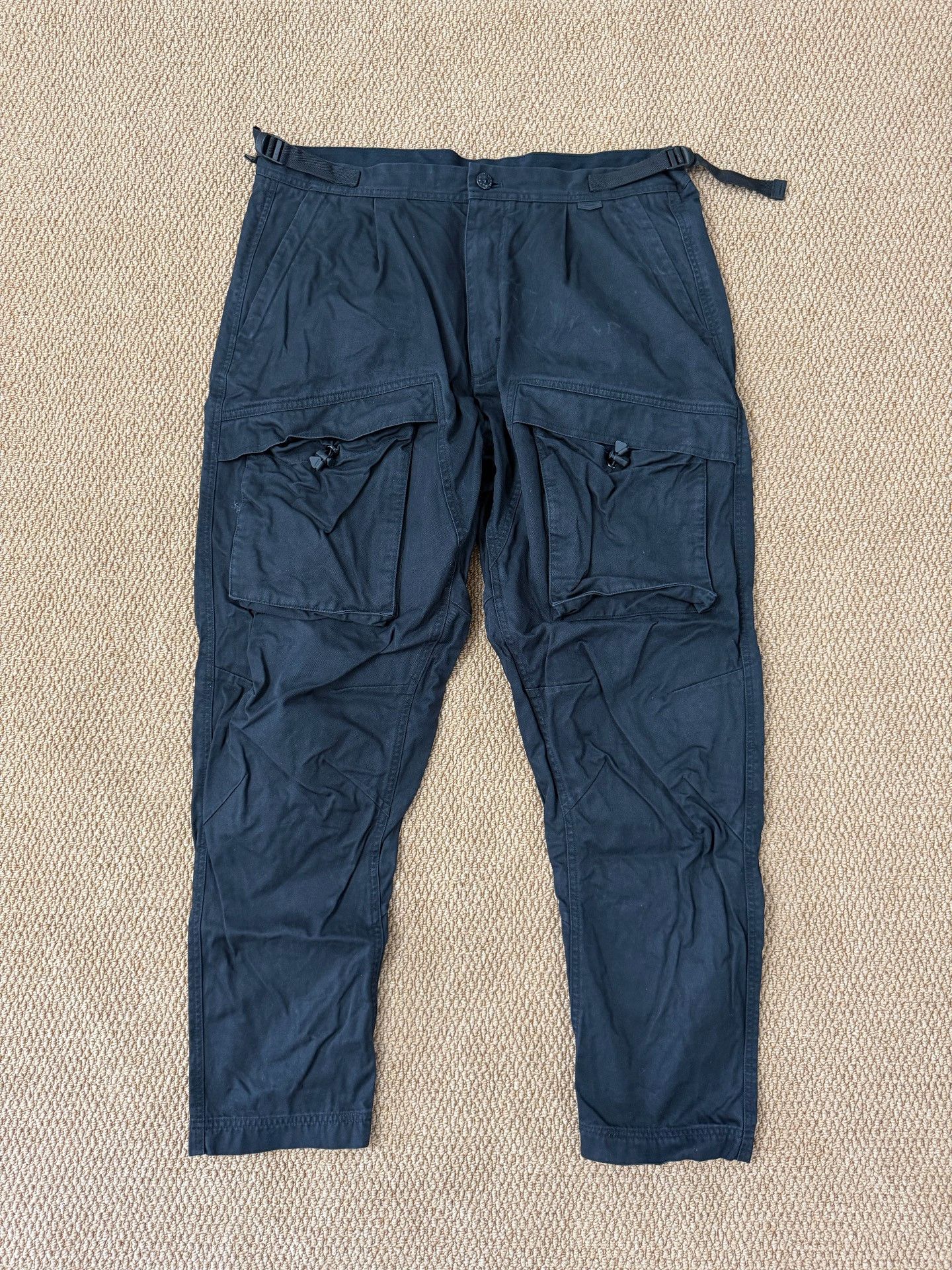 Burberry Burberry Logo Cargo Pants Size 54 Size US 36 / EU 52 - 2 Thumbnail
