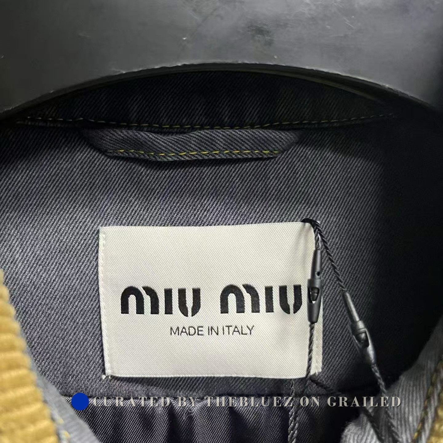 Miu Miu Miu Miu Velvet Collar Long-Sleeve Jacket Size S / US 4 / IT 40 - 3 Thumbnail