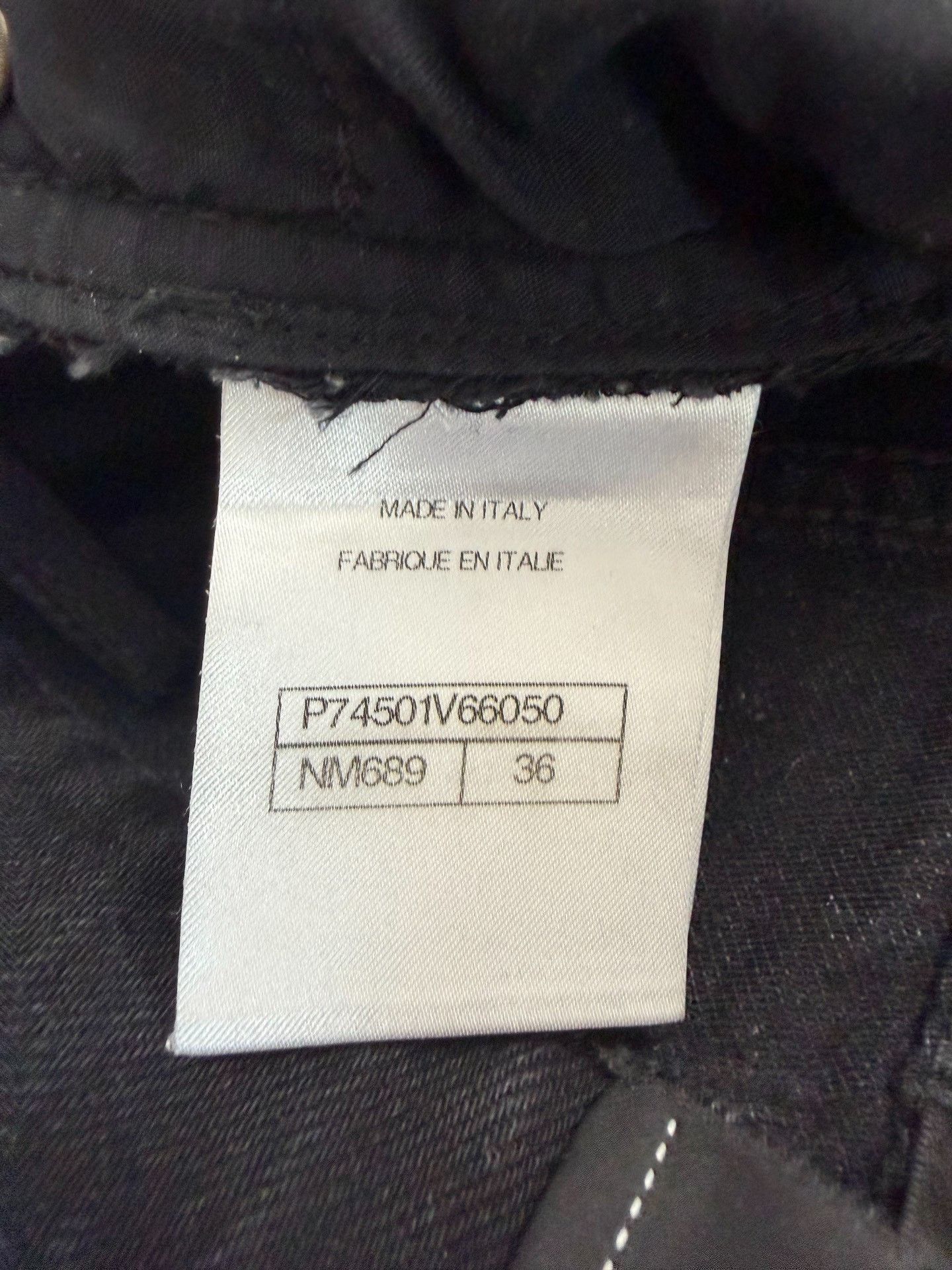 Chanel Chanel 23P Black Wide-Leg Logo Jeans Size 36" / US 14 / IT 50 - 5 Thumbnail