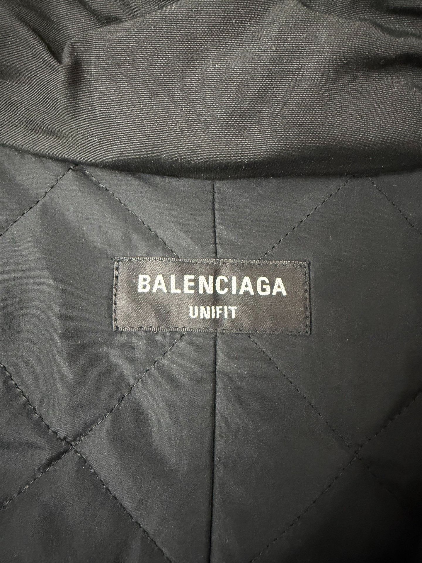 Balenciaga Balenciaga Black Double B Embroidered Parka Size US S / EU 44-46 / 1 - 4 Thumbnail
