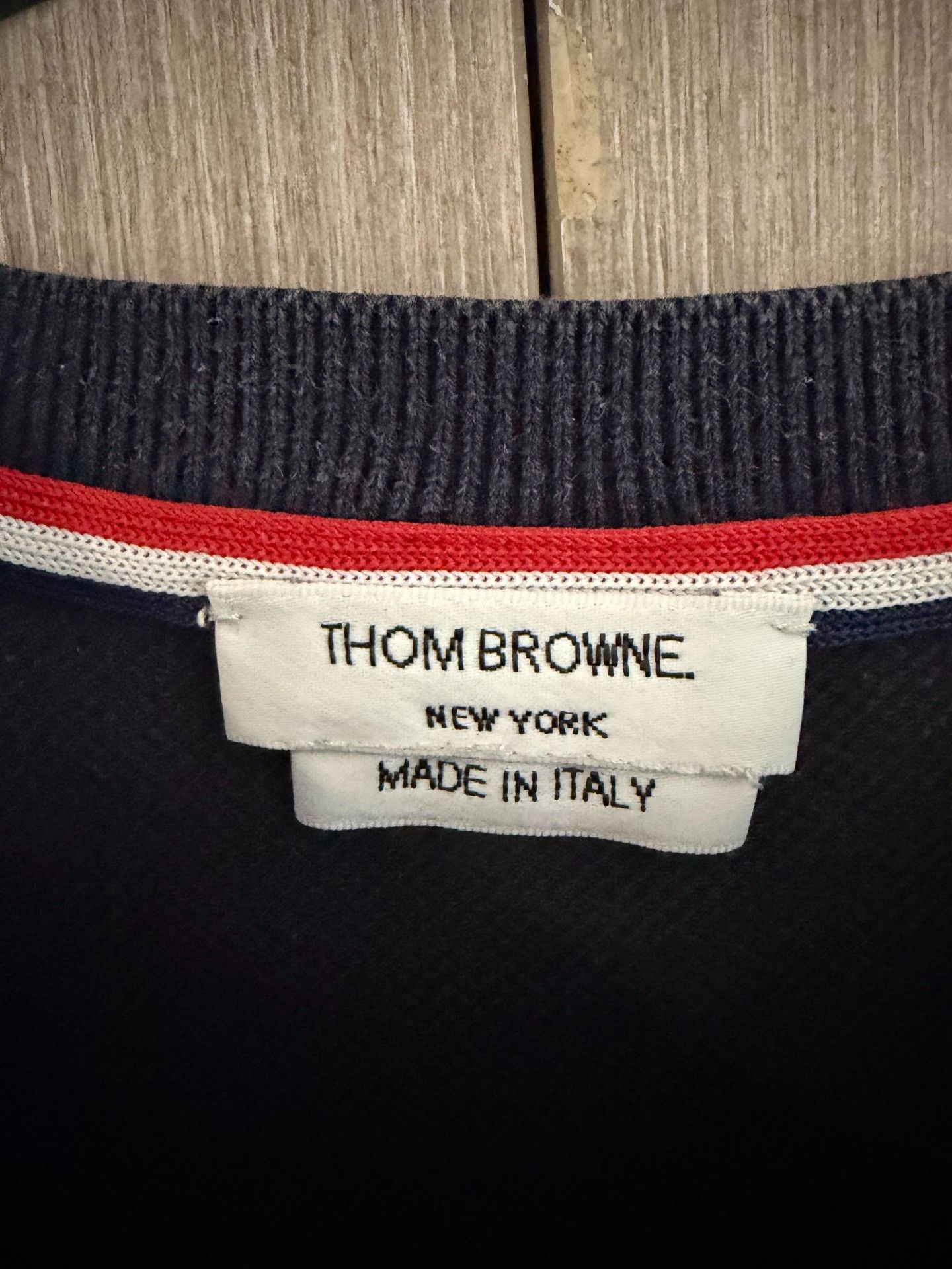 Thom Browne Thom Browne Navy Knit Stripe Short-Sleeve Size US XL / EU 56 / 4 - 3 Thumbnail