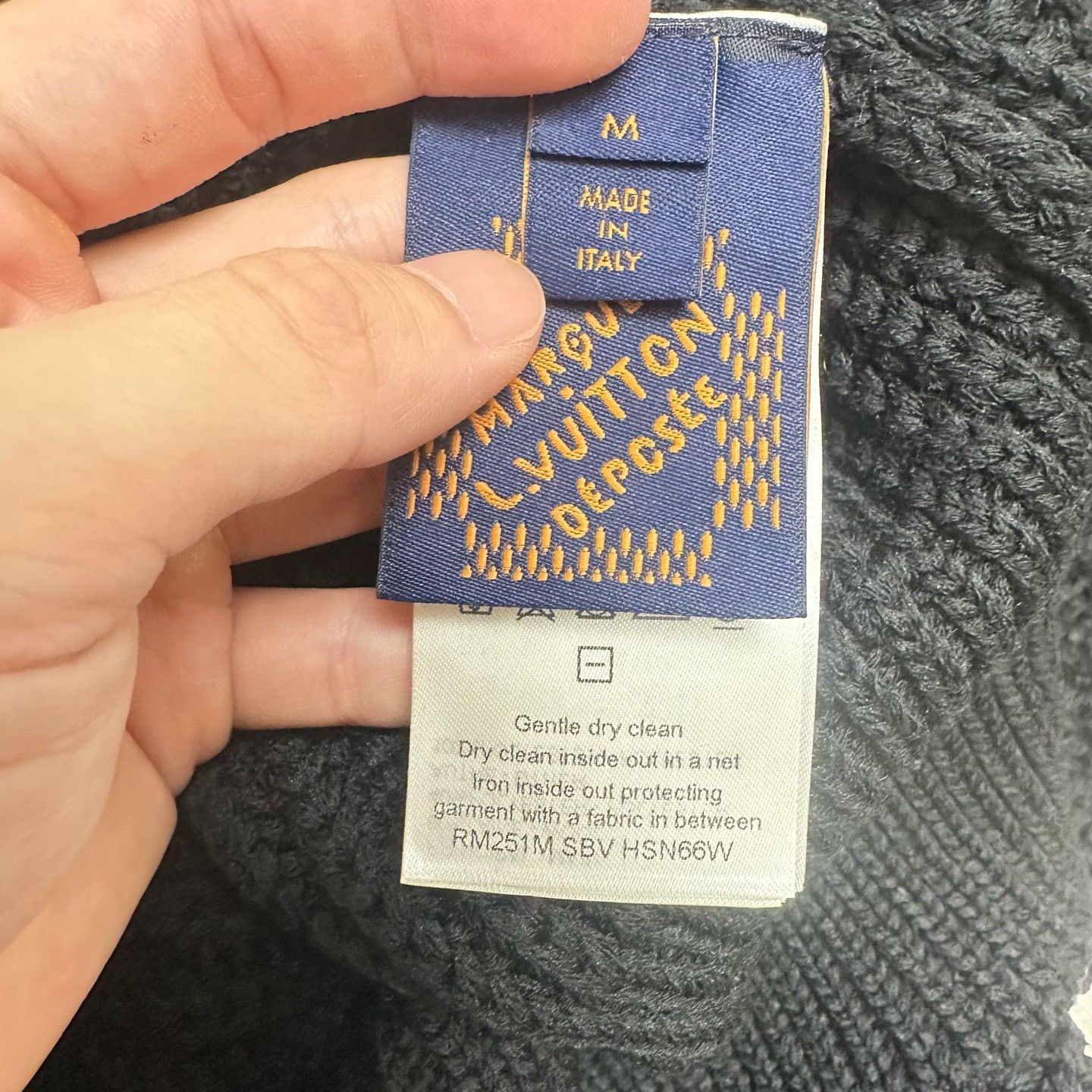 Louis Vuitton Louis Vuitton 25 Half-Zip Sweater M Size US M / EU 48-50 / 2 - 5 Thumbnail