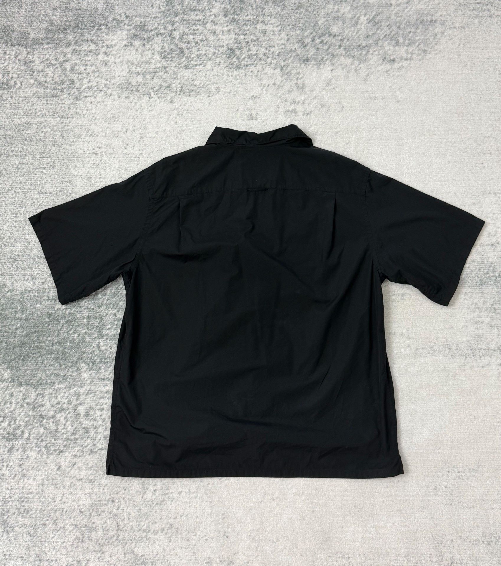 Prada Prada Black Triangle Logo Short-Sleeve Shirt Size US L / EU 52-54 / 3 - 2 Thumbnail