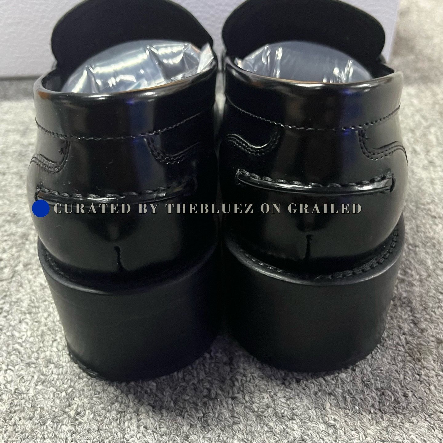 Dior Dior Black Patent Leather Round-Toe Loafers Size US 6 / IT 36 - 4 Thumbnail
