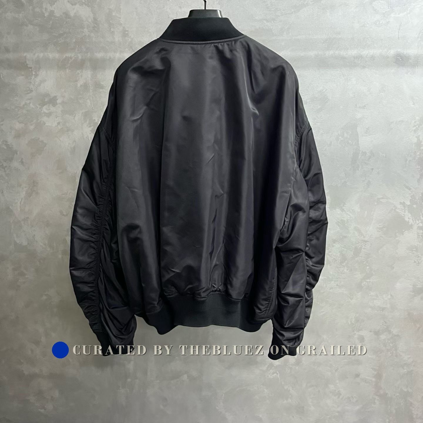 Balenciaga Balenciaga Black Letter Embroidery Jacket Size XS / US 0-2 / IT 36-38 - 2 Thumbnail