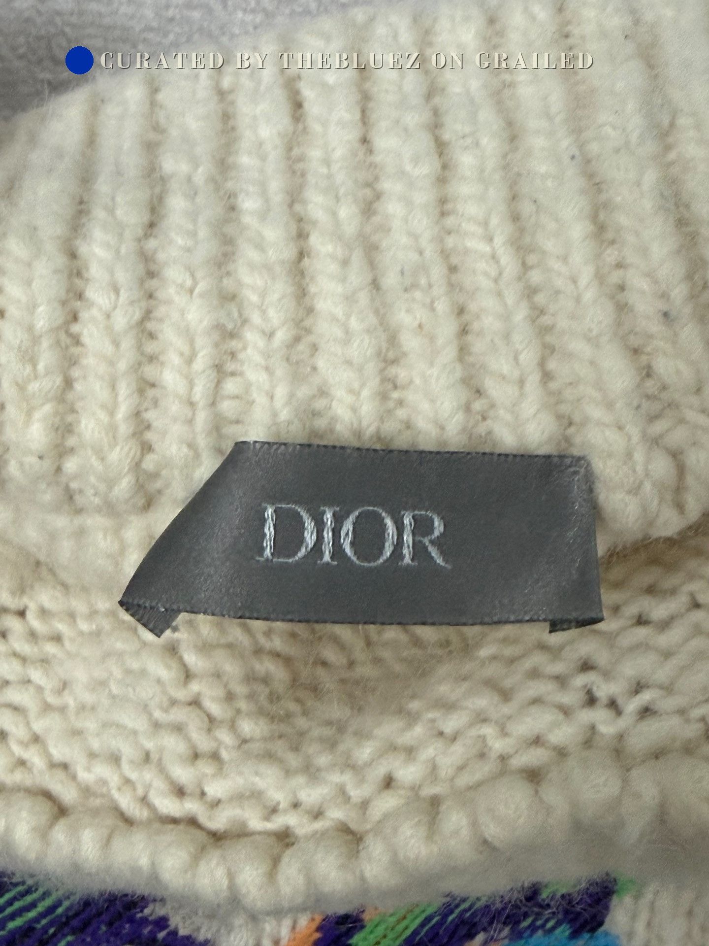 Dior Dior x Kenny Scharf Zodiac Sheep Wool Sweater Size US M / EU 48-50 / 2 - 3 Thumbnail