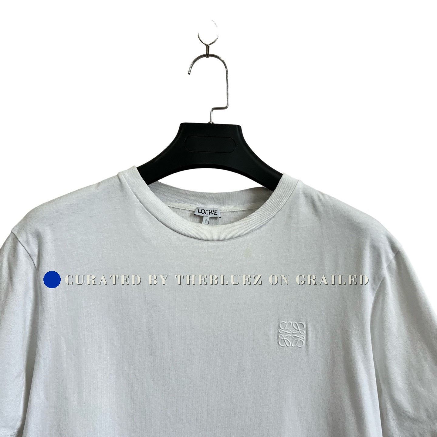 Loewe Loewe White Embroidered Short-Sleeve T-Shirt Size US S / EU 44-46 / 1 - 3 Thumbnail