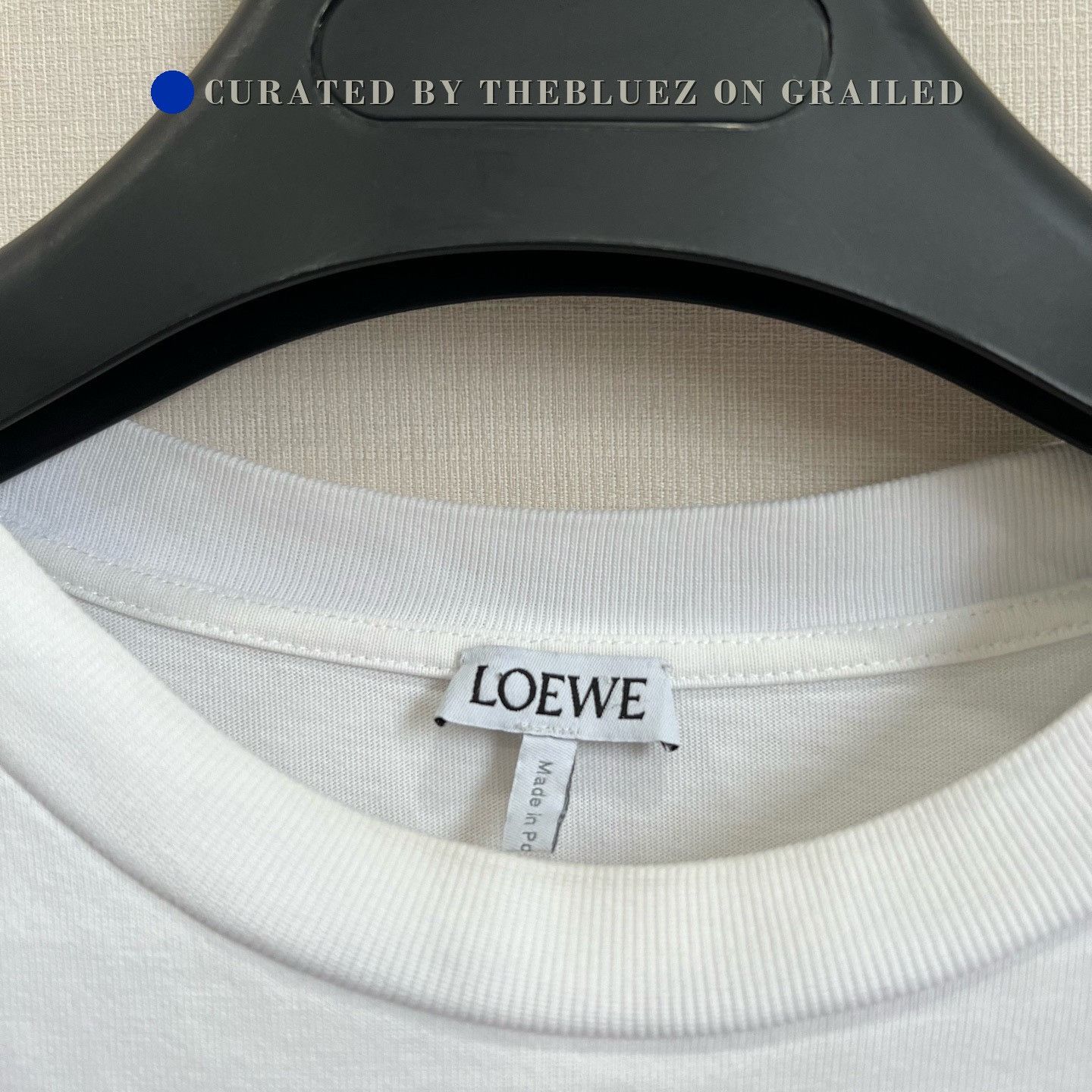 Loewe Loewe White Embroidered Short-Sleeve T-Shirt Size US S / EU 44-46 / 1 - 4 Thumbnail