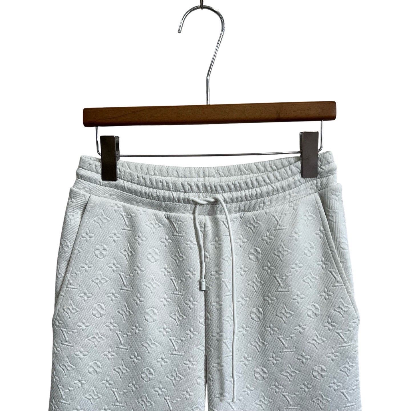 Louis Vuitton Louis Vuitton White Monogram Jogger Pants Size US 29 - 3 Thumbnail