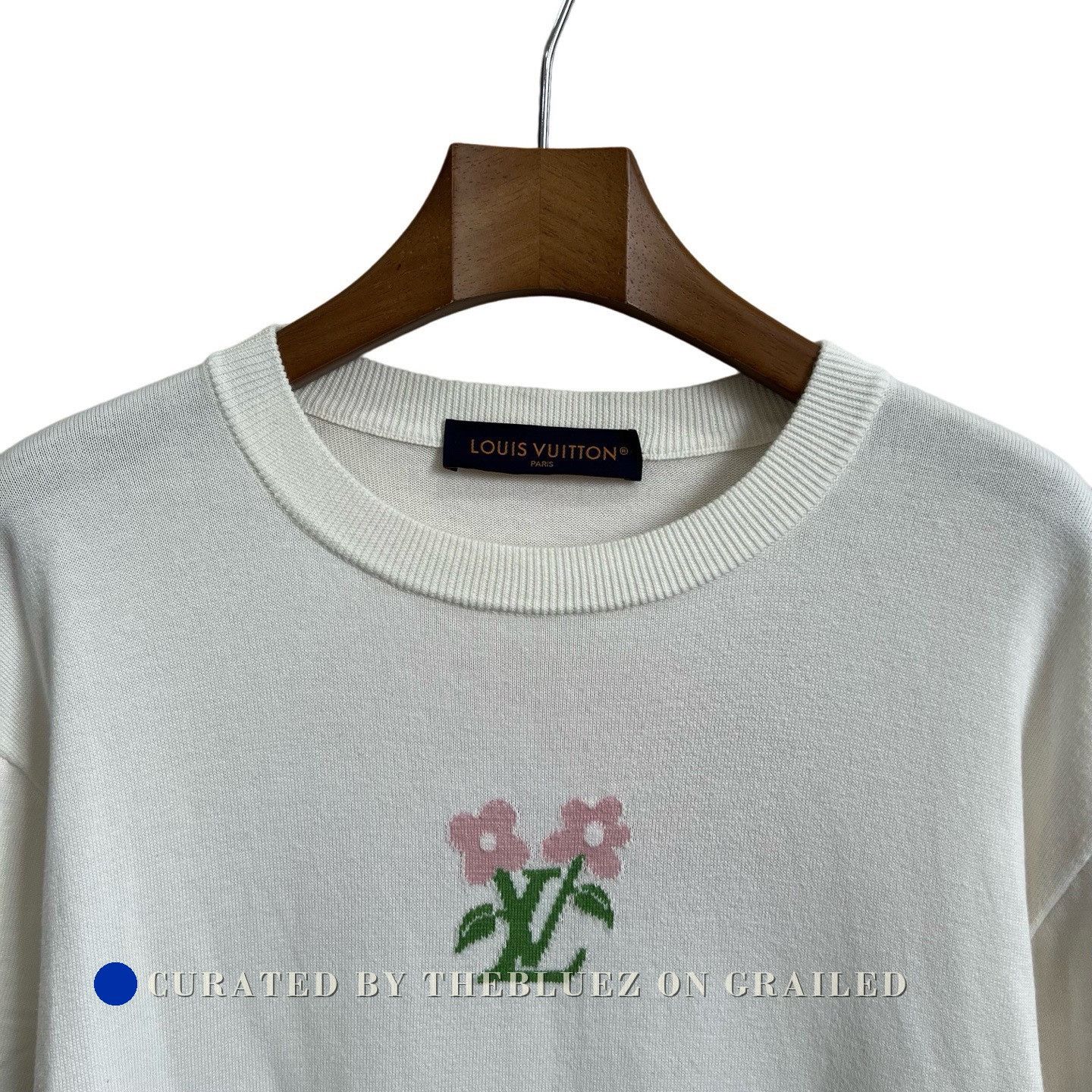 Louis Vuitton Louis Vuitton Tyler Floral Knit Short-Sleeve Size US S / EU 44-46 / 1 - 3 Thumbnail