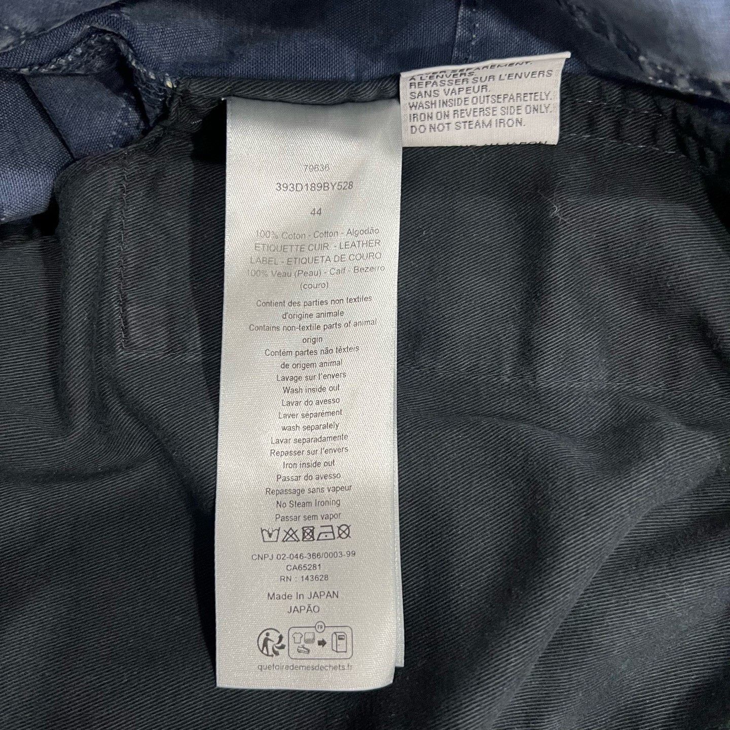 Dior Dior Monogram Logo Denim Shorts Size US 28 / EU 44 - 4 Thumbnail