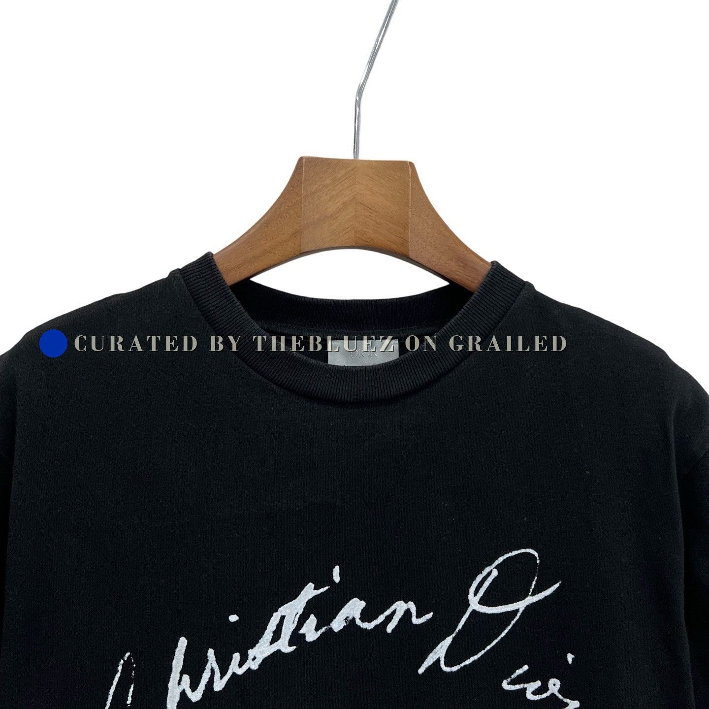 Dior Dior 1947 Signature Black T-shirt Size US S / EU 44-46 / 1 - 2 Thumbnail