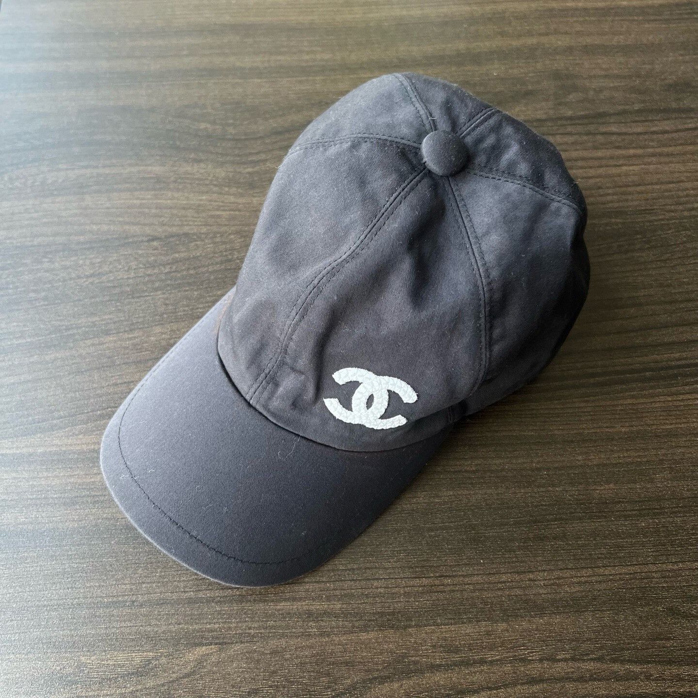 Chanel Chanel Embroidered Logo Printed Lining Baseball Cap Size ONE SIZE - 2 Thumbnail