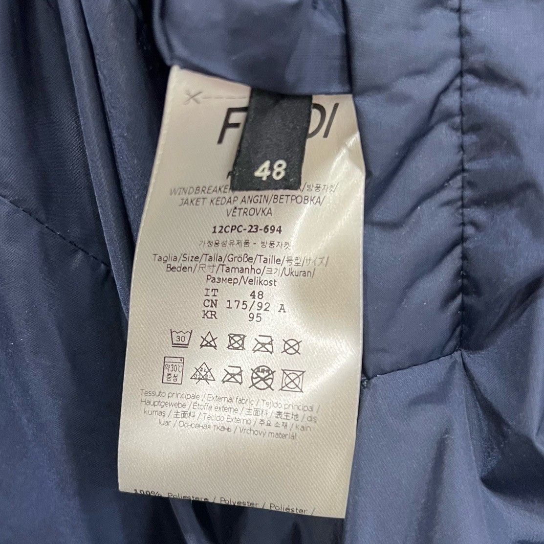 Fendi Fendi Striped Logo Reversible Jacket Size US M / EU 48-50 / 2 - 8 Thumbnail