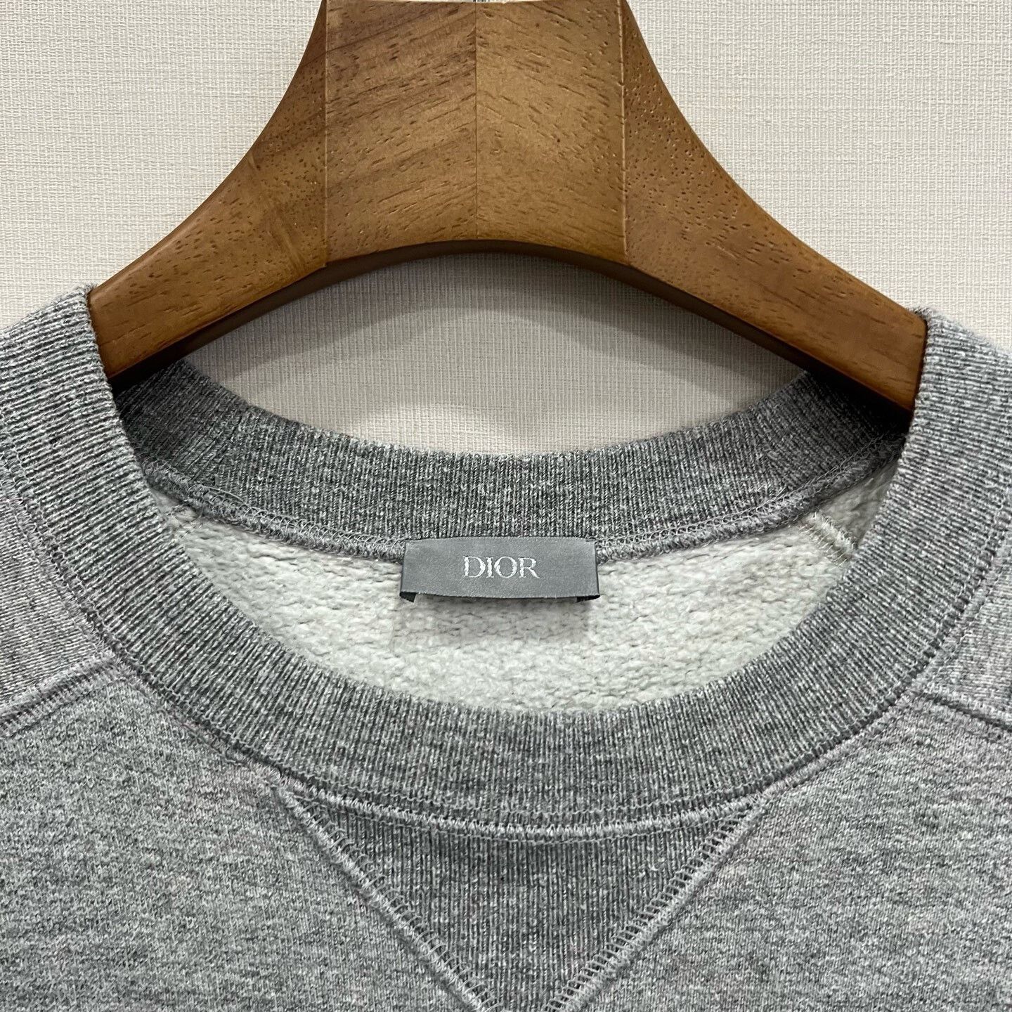 Sacai Dior Sacai Grey Patch Logo Sweatshirt Size US XS / EU 42 / 0 - 4 Thumbnail