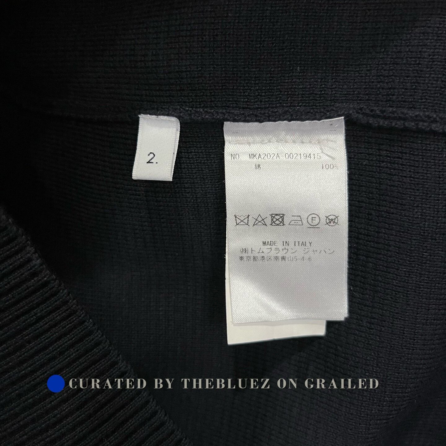 Thom Browne Thom Browne TB New Knit Cotton Sweater Size US M / EU 48-50 / 2 - 5 Thumbnail