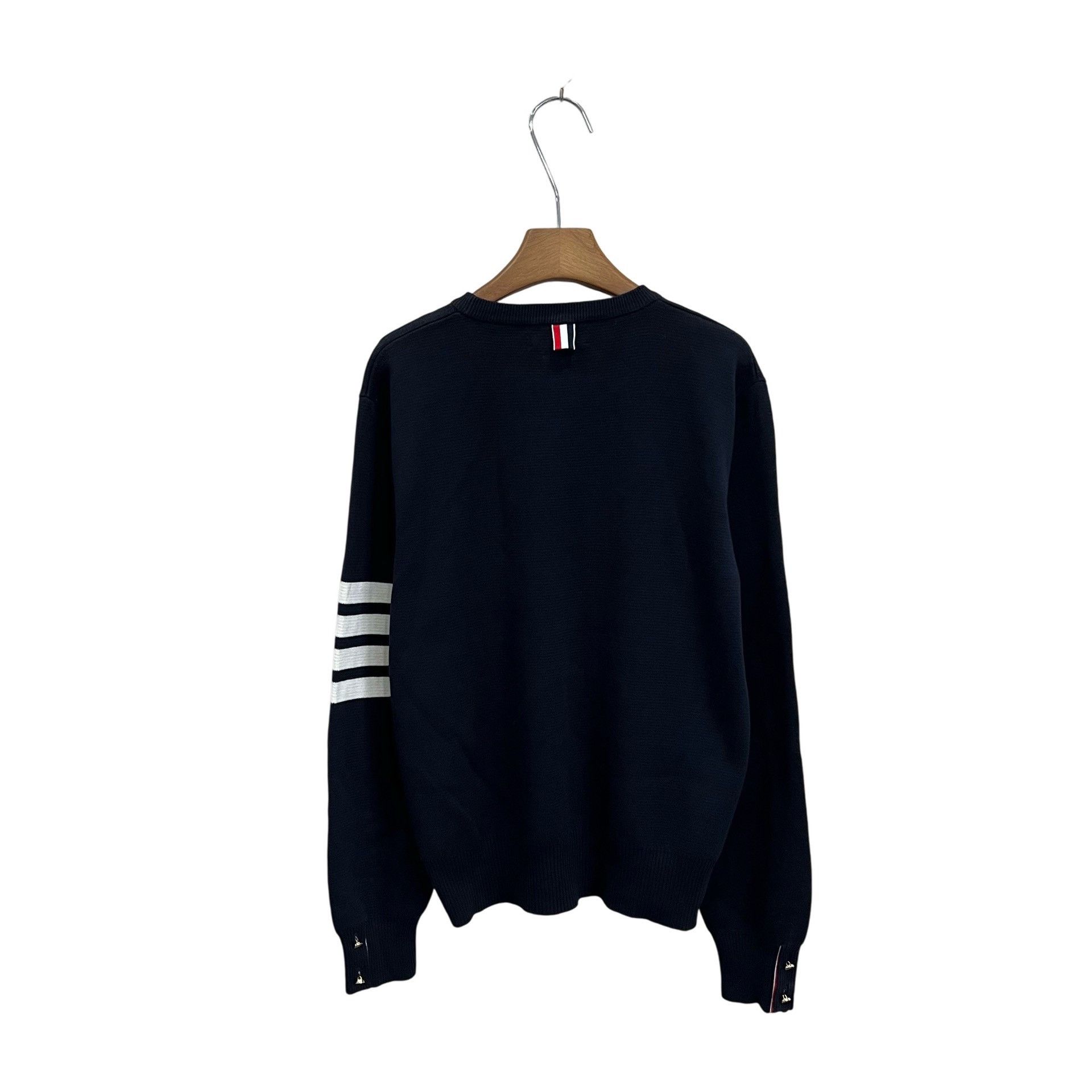 Thom Browne Thom Browne TB New Knit Cotton Sweater Size US M / EU 48-50 / 2 - 2 Thumbnail
