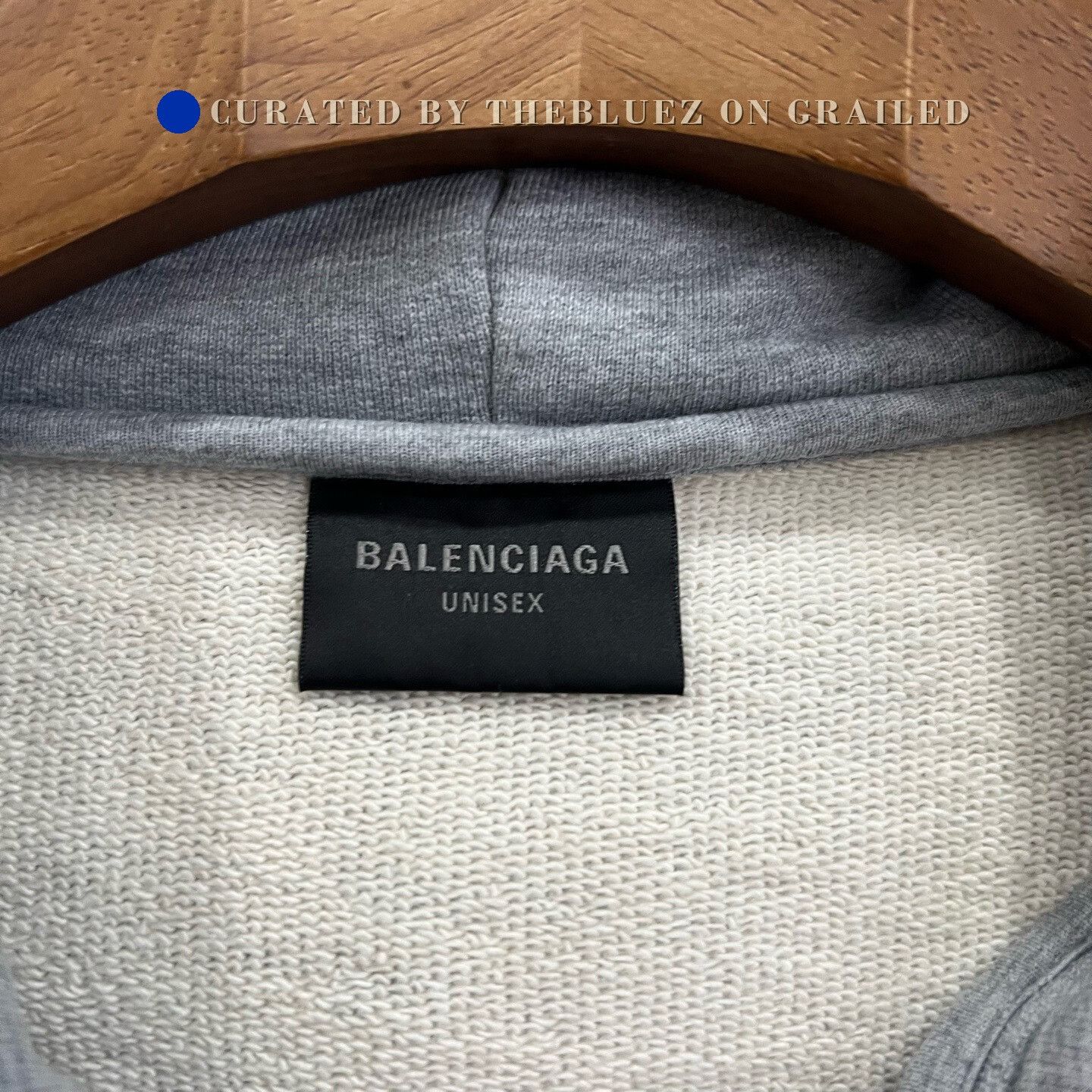 Balenciaga Balenciaga Hooded Single-Breasted Loose Denim Jacket Size US S / EU 44-46 / 1 - 4 Thumbnail