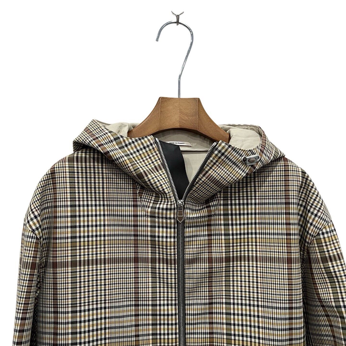 Hermes HERMES Plaid Canvas Zip Hooded Jacket Size US S / EU 44-46 / 1 - 3 Thumbnail